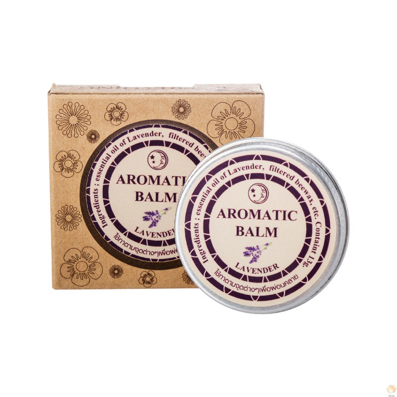 Lavender Oil - Balsem Aromaterapi Lavender 15g, Krim Penenang