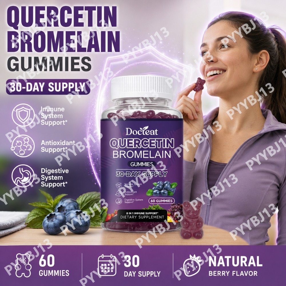 Echinacea - Docteat Quercetin Bromelain Gummies dengan Vitamin