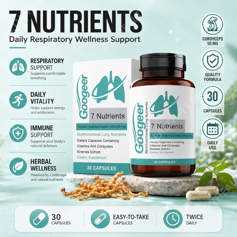Herbal Supplement - Kapsul Ekstrak Cordyceps Sinensis Suplemen Herbal
