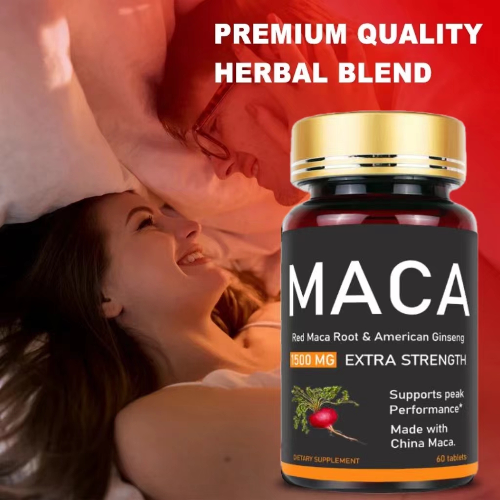 Herbal Supplement - Suplemen Herbal Maca, Ginseng, Astragalus, dan