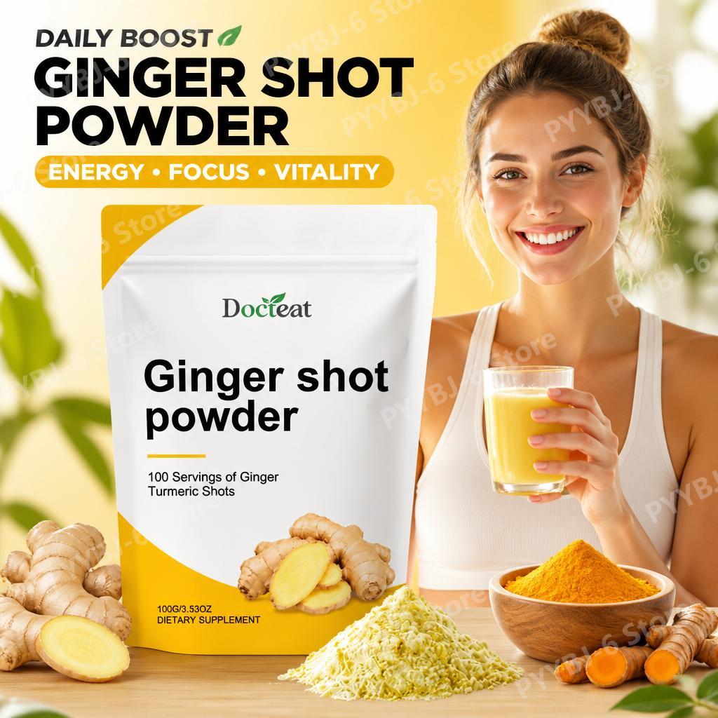 Ginger Tea - Docteat Bubuk Ginger Shot Vitamin C