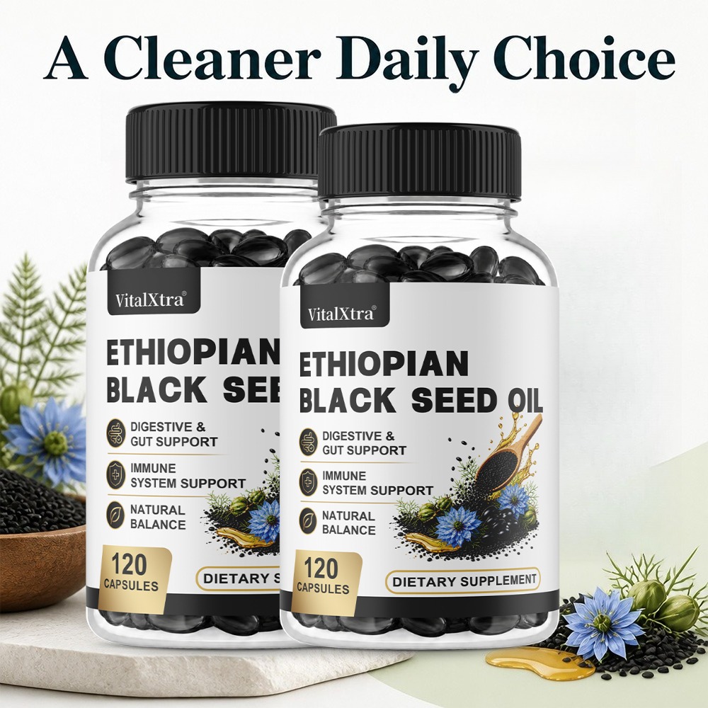 Herbal Supplement - Softgel Minyak Biji Hitam Ethiopia 120
