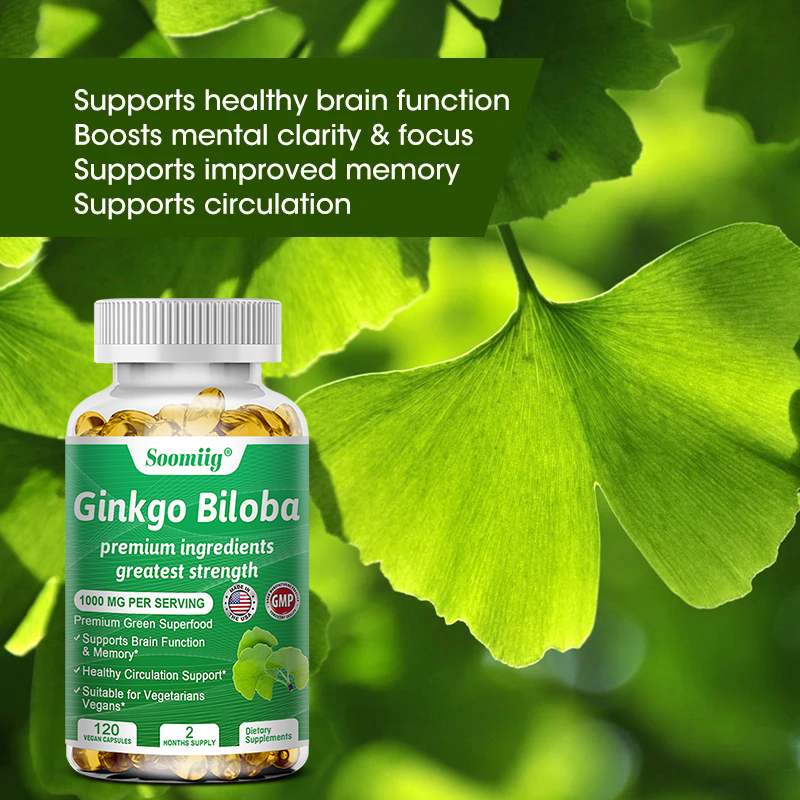 Ginger Tea - Kapsul Ginkgo Biloba - Suplemen Otak