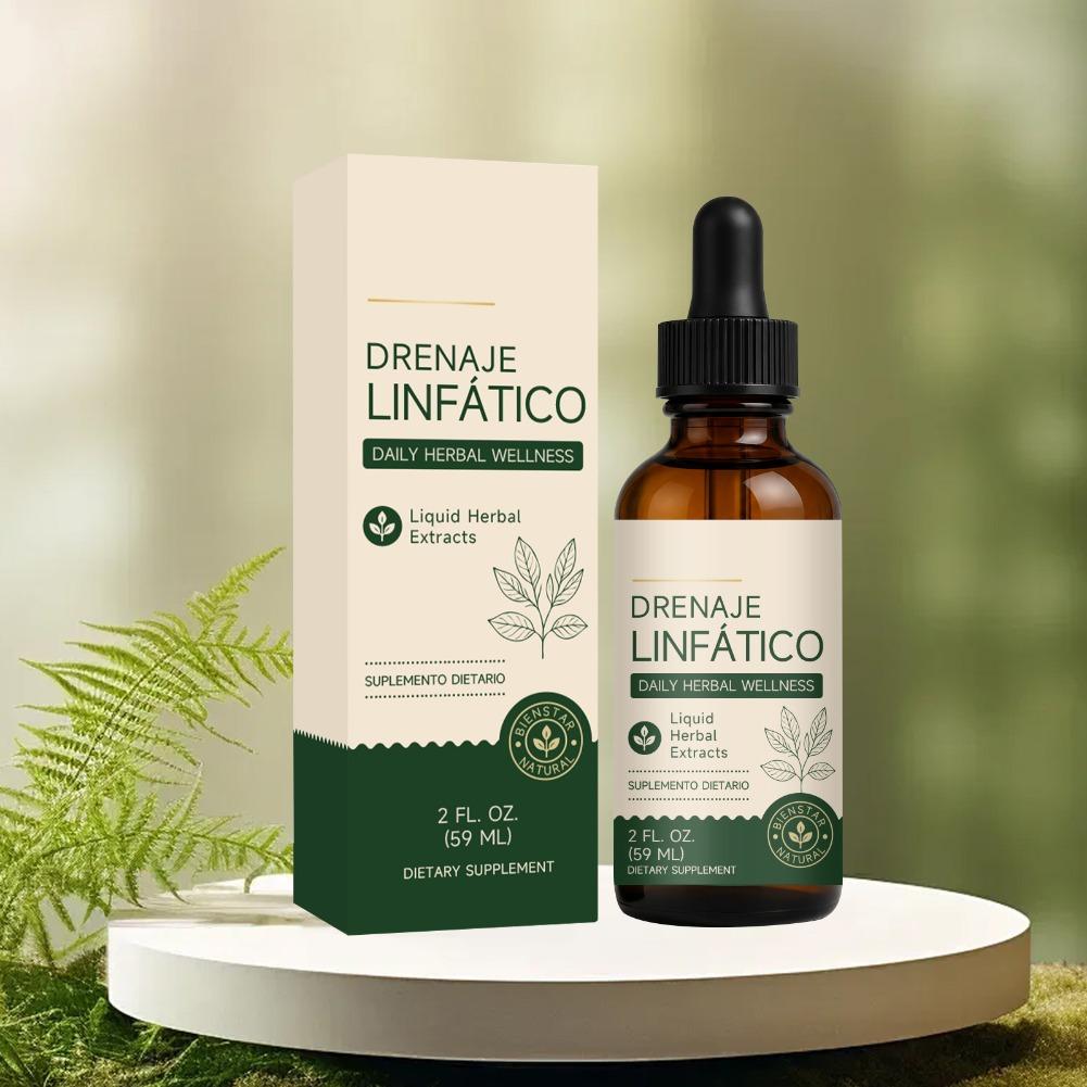 Herbal Supplement - 59ml Tetes Drainase Limfatik, Cairan Herbal