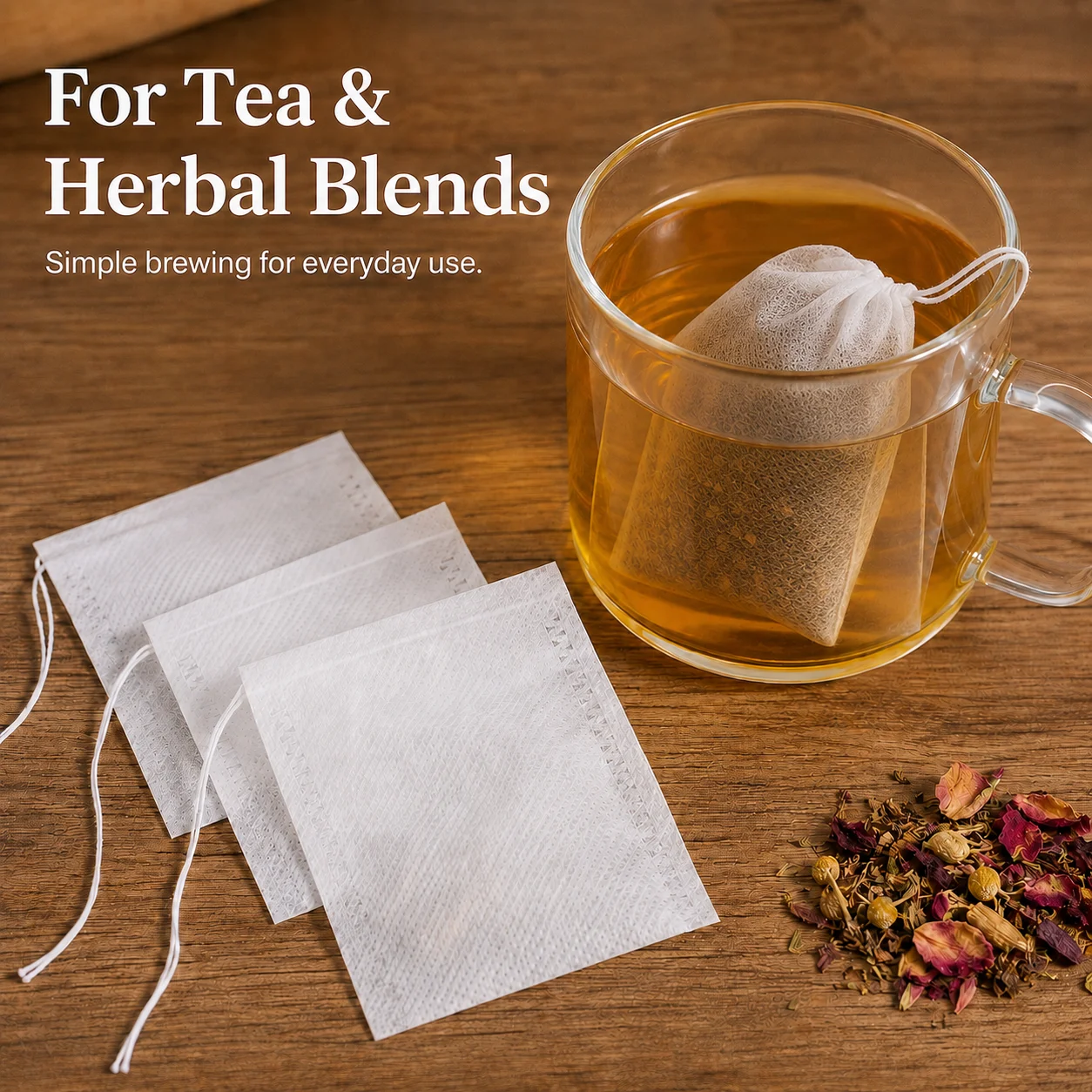 Herbal Tea - 100PCS Kantong Saringan Teh Sekali Pakai