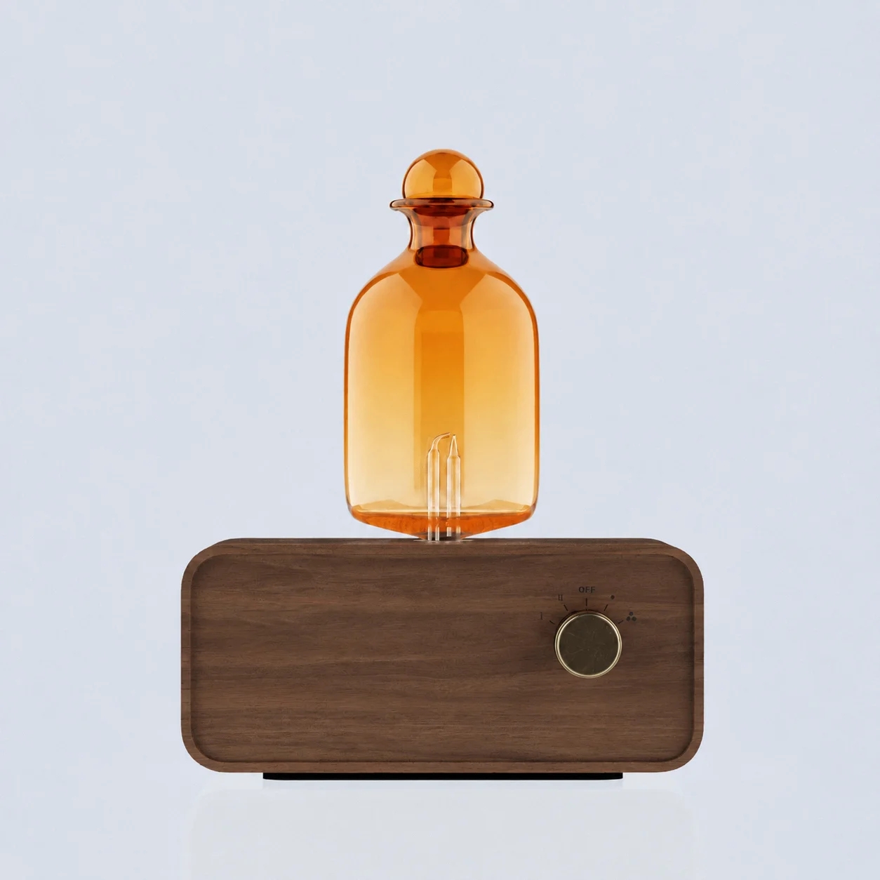 Diffuser Nebulizing Kaca Amber - Lavender Oil ulasan dan harga