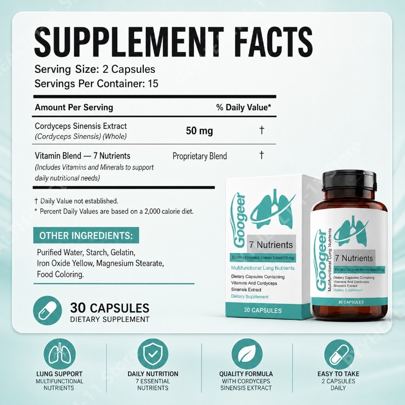 Kapsul Ekstrak Cordyceps Sinen - Herbal Supplement ulasan dan harga
