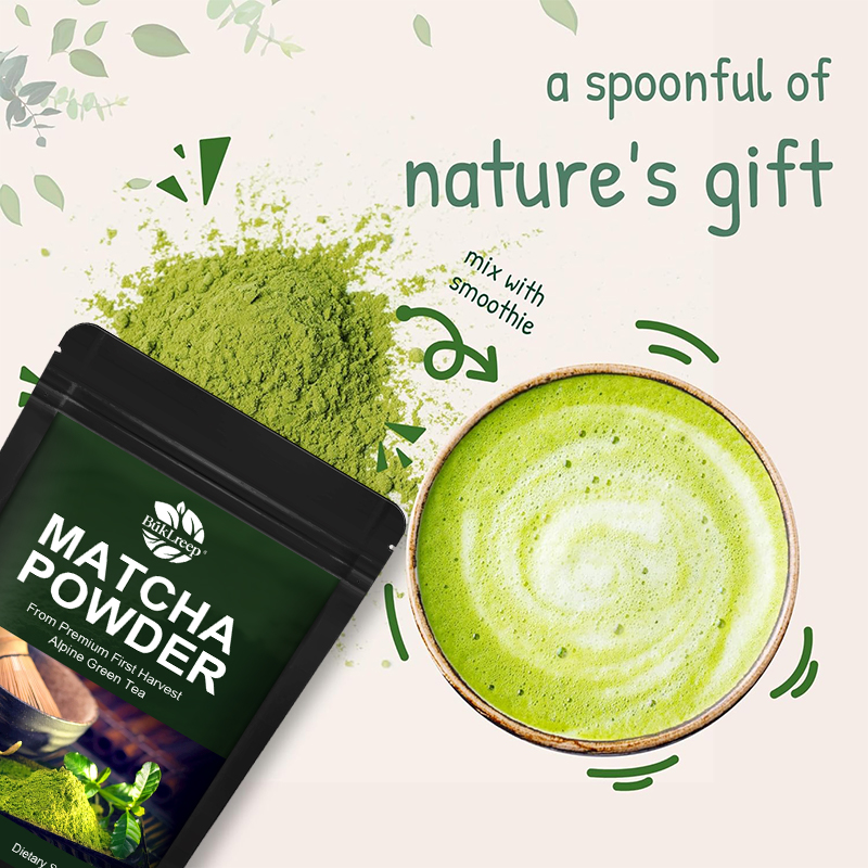 Bubuk Matcha, Penambah Energi  - Herbal Tincture ulasan dan harga