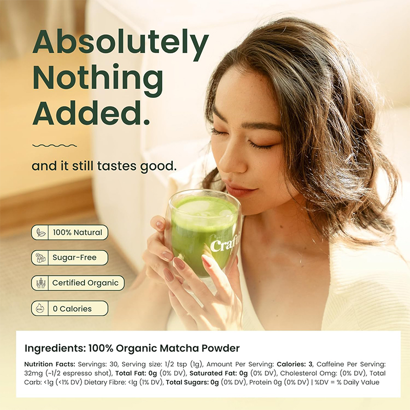 Bubuk Matcha, Penambah Energi  - Herbal Tincture ulasan dan harga