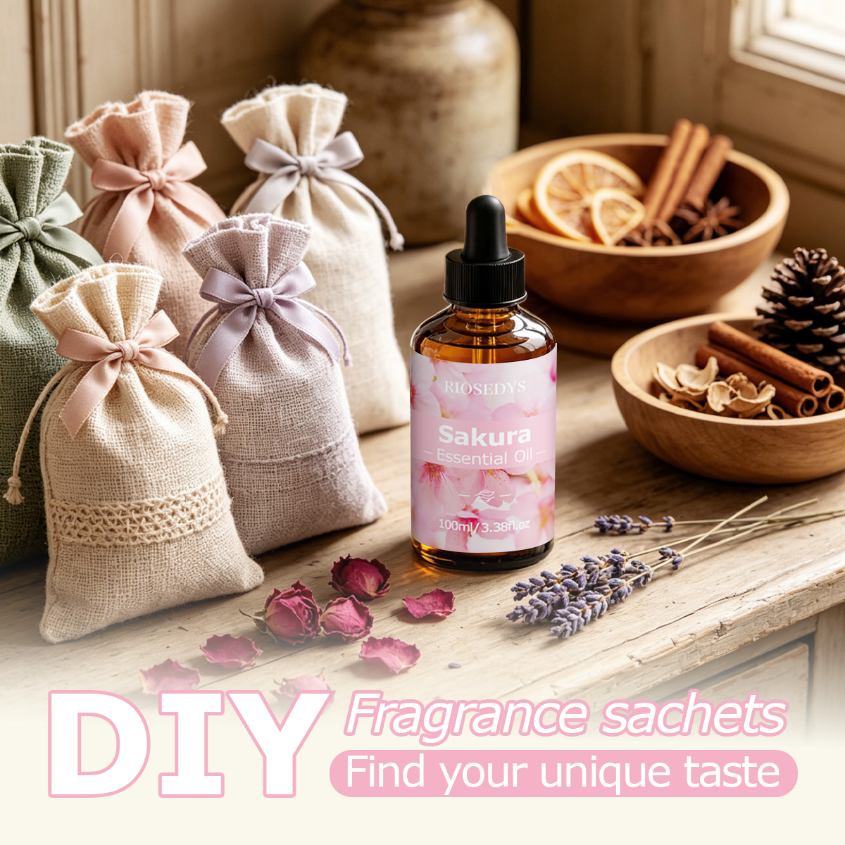 Minyak Esensial SAKURA, Minyak - Lavender Oil ulasan dan harga