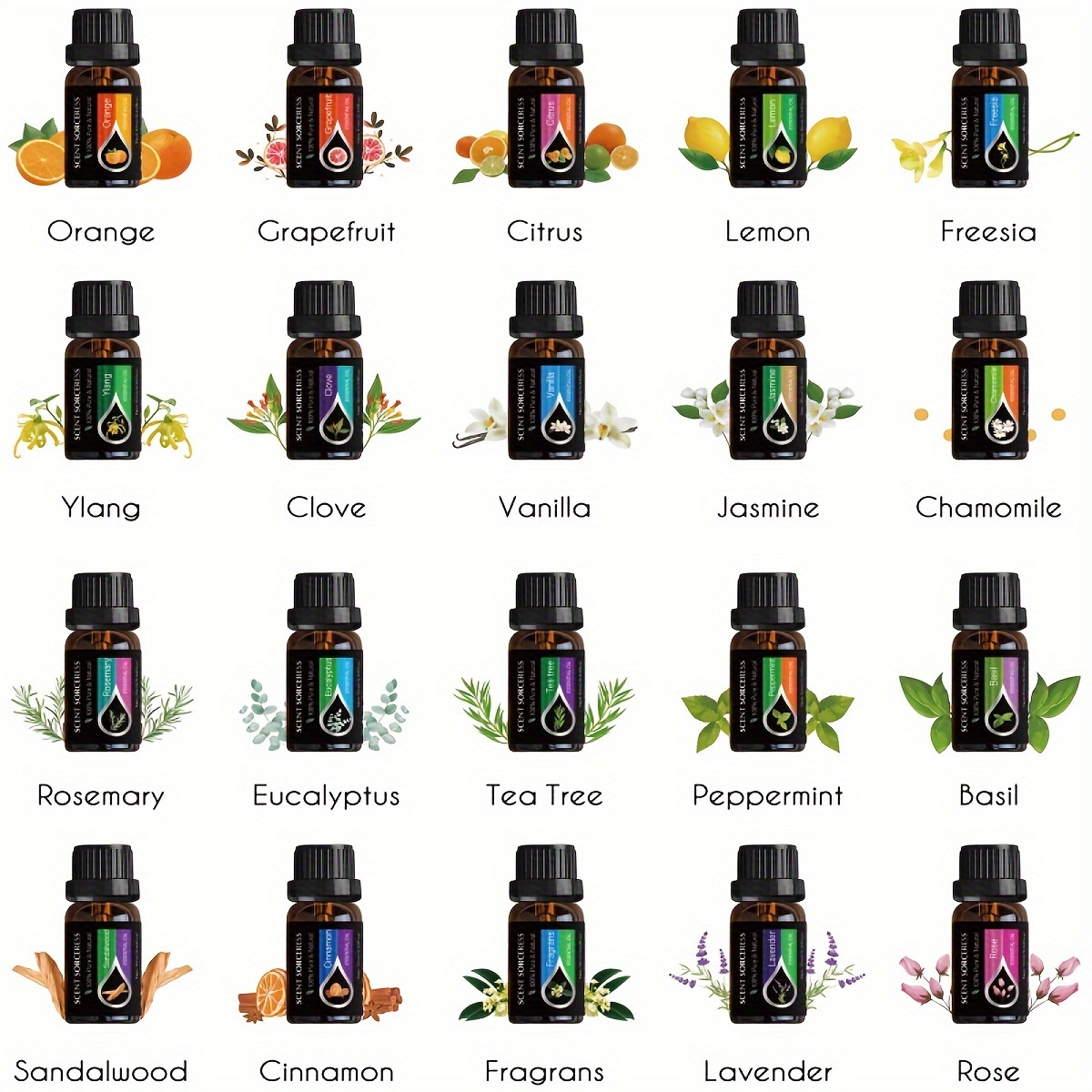20 Buah/Set Set Minyak Esensia - Lavender Oil ulasan dan harga